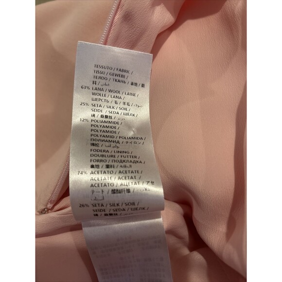 NWT. $3190 ALEXANDER MCQUEEN PEPLUM DRESS Pink IT38 / US2 - Picture 16 of 16